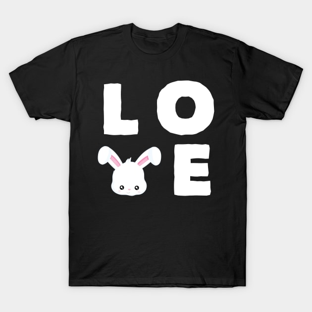 Love Easter Bunny Funny Easter T-Shirt by trendingoriginals